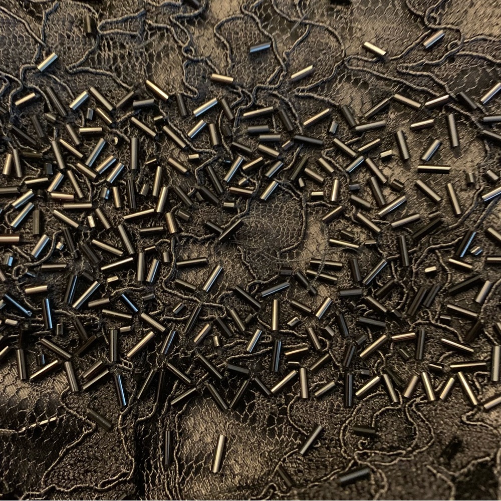 HP!🥂✨ JS Boutique Lace Cocktail Sheath LBD Womens 12 - Picture 12 of 14